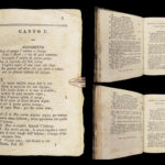 1844 Divine Comedy by Dante Alighieri Commedia w/ Paola Costa Italian Commentary