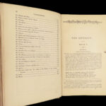 1853 Homer ODYSSEY Greek Mythology English Alexander Pope Buckley Commentary
