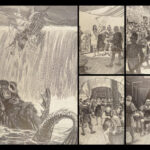 1898 Christopher Columbus by Ricard Voyages HAITI Taino Xaragua French Mame Art