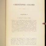 1898 Christopher Columbus by Ricard Voyages HAITI Taino Xaragua French Mame Art