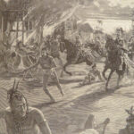 1898 Christopher Columbus by Ricard Voyages HAITI Taino Xaragua French Mame Art