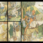 1900 Don Quixote by Cervantes w/ Thomas Shelton English & Walter Crane ART