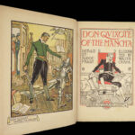 1900 Don Quixote by Cervantes w/ Thomas Shelton English & Walter Crane ART