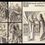 1903 King Arthur LEGENDS 1st Holy Grail Lancelot Round Table Champions Pyle 4v