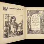 1903 King Arthur LEGENDS 1st Holy Grail Lancelot Round Table Champions Pyle 4v