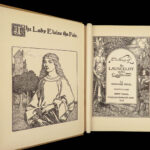 1903 King Arthur LEGENDS 1st Holy Grail Lancelot Round Table Champions Pyle 4v