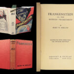 1931 Frankenstein 1st ed Mary Shelley Classic Horror Novel Photoplay Illustrated