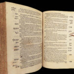 1565 Robert Estienne BIBLE Index PLANTIN Greek Hebrew Latin Aramaic Antwerp RARE