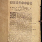 1653 Puritan Edward Elton Bible Sermons Romans 1st ed Cromwell England RARE