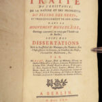 1765 Le Cat on Muscle Nerve Fluid | 1st edition Medicine Human Anatomy NERVES