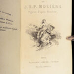 1872 MOLIERE French Literature Misanthrope School for Wives Theater Pauly 8v SET