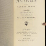 1872 MOLIERE French Literature Misanthrope School for Wives Theater Pauly 8v SET