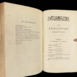 1872 MOLIERE French Literature Misanthrope School for Wives Theater Pauly 8v SET