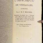 1872 MOLIERE French Literature Misanthrope School for Wives Theater Pauly 8v SET