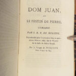 1872 MOLIERE French Literature Misanthrope School for Wives Theater Pauly 8v SET