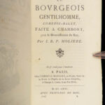 1872 MOLIERE French Literature Misanthrope School for Wives Theater Pauly 8v SET
