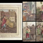1804 STUNNING Illustrations from Modern London Cries 1st FOLIO Color Engravings