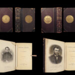 1885 EXQUISITE 1st Civil War Memoirs General Ulysses Grant MAPS 2v Leather Set