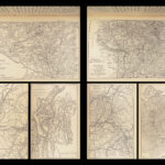 1885 EXQUISITE 1st Civil War Memoirs General Ulysses Grant MAPS 2v Leather Set