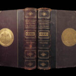 1885 EXQUISITE 1st Civil War Memoirs General Ulysses Grant MAPS 2v Leather Set