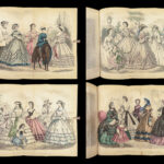 1862 Godey Lady’s Book American FASHION Magazine Illustrated Dress Costume Crafts