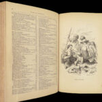 1862 Godey Lady’s Book American FASHION Magazine Illustrated Dress Costume Crafts