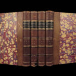 1885 EXQUISITE British Battles on Land & Sea Illustrated England Military WAR 4v