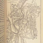 1885 EXQUISITE 1st Civil War Memoirs General Ulysses Grant MAPS 2v Leather Set