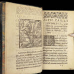 1582 Bible & Letters of Saint Jerome Catholic Church History Asceticism RARE 1st