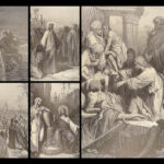 1888 BIBLE Gallery Gustave Dore ART Illustrated Old/New Testament Bible Scenes