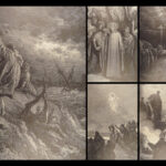 1888 BIBLE Gallery Gustave Dore ART Illustrated Old/New Testament Bible Scenes