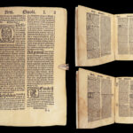 1520 Thomas Aquinas Quodlibets post Incunable Catholic Bible Theology Giunta RARE