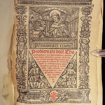 1520 Thomas Aquinas Quodlibets post Incunable Catholic Bible Theology Giunta RARE