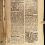 1520 Thomas Aquinas Quodlibets post Incunable Catholic Bible Theology Giunta RARE