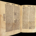 1520 Thomas Aquinas Quodlibets post Incunable Catholic Bible Theology Giunta RARE