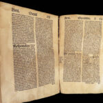1520 Thomas Aquinas Quodlibets post Incunable Catholic Bible Theology Giunta RARE