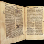 1520 Thomas Aquinas Quodlibets post Incunable Catholic Bible Theology Giunta RARE