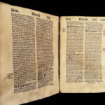 1520 Thomas Aquinas Quodlibets post Incunable Catholic Bible Theology Giunta RARE