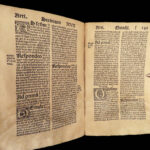 1520 Thomas Aquinas Quodlibets post Incunable Catholic Bible Theology Giunta RARE