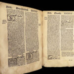 1520 Thomas Aquinas Quodlibets post Incunable Catholic Bible Theology Giunta RARE