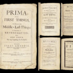 1684 Works of Isaac Ambrose Prima Media Ultima | HUGE Book of Puritan Doctrine