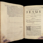 1684 Works of Isaac Ambrose Prima Media Ultima | HUGE Book of Puritan Doctrine