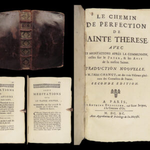 1690 Catholic Saint Teresa Avila Way of Perfection Mystic Spanish Carmelite Nun