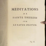 1690 Catholic Saint Teresa Avila Way of Perfection Mystic Spanish Carmelite Nun
