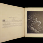 1888 BIBLE Gallery Gustave Dore ART Illustrated Old/New Testament Bible Scenes
