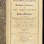 1742 John Dart on Westminster Abbey & Cathedral | 100+ Royal Arms Engravings