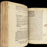1582 Bible & Letters of Saint Jerome Catholic Church History Asceticism RARE 1st