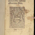 1504 Saint Ambrose Bishop of Milan Bible Miracles Post Incunable Jean Petit