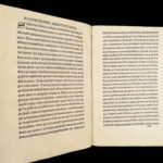 1504 Saint Ambrose Bishop of Milan Bible Miracles Post Incunable Jean Petit