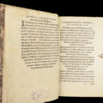 1537 Post-Incunable Juvencus Roman Early Church Bible Paraphrase Juvenk Hispania
